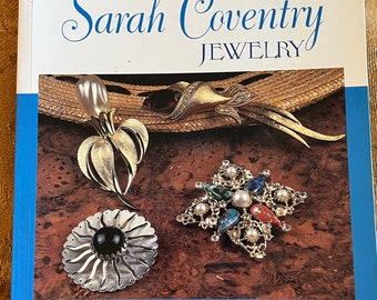 Sarah Coventry Jewelry Guide Book, by Kay Oshel, Costume Jewelry Book, Lover Antiques and Vintage