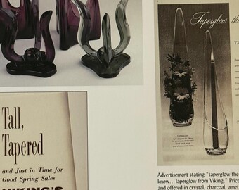 Viking Glass 1944-1970 Book Art Glass Price Guide by Dean