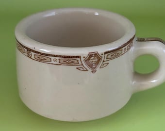 Vintage Sterling Desert Tan Mug Cup Restaurant Cup Shenango Lover Antiques and Vintage