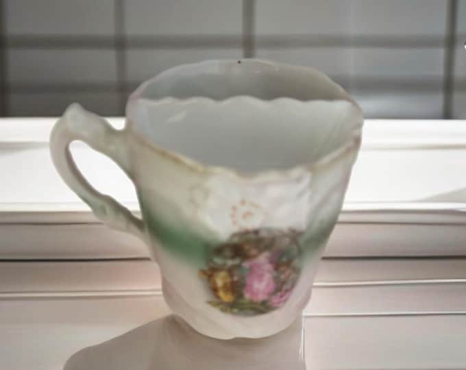 Vintage RS Prussia Shaving Mug Mustache Cup Lover Antiques and Vintage