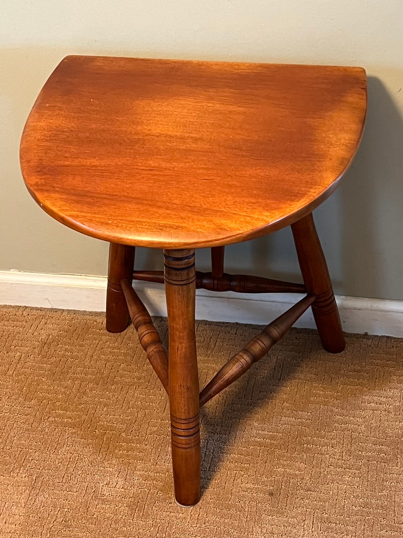 Cushman Colonial Creations Tripod Drop Leaf End Table No. 321 Etsy