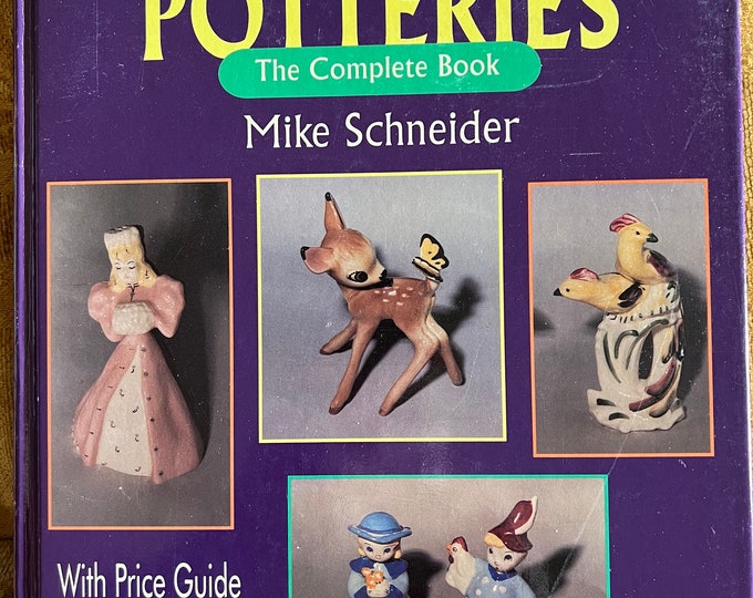 California Potteries The Complete Book with Price Guide, by Mike Schneider, Pottery Book, CA Pottery Guide, Lover Antiques and Vintage
