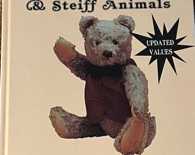 Vintage Teddy Bears Steiff Animals book, Terry Bear Book, Steiff Stuffed Animals Guide, Lover Antiques and Vintage