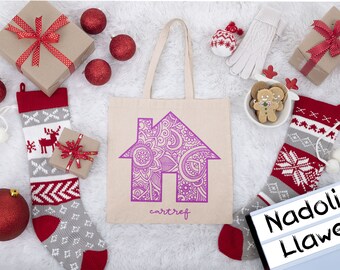 unicorn christmas gift bolsa