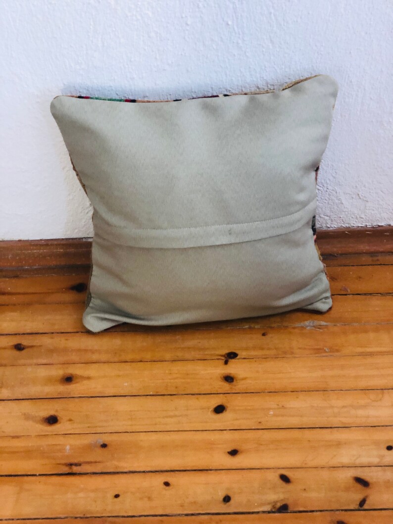 Western Throw Pillow Handwoven Throw Pillow Southwestern Throw Pillows Home Accent Pillow Wool Cowboy Throw Pillow Vintage Wool Pillow