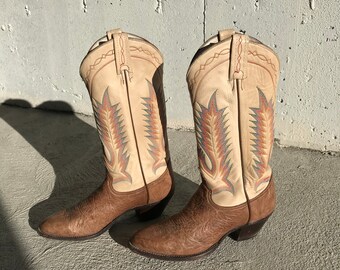 rainbow western boots
