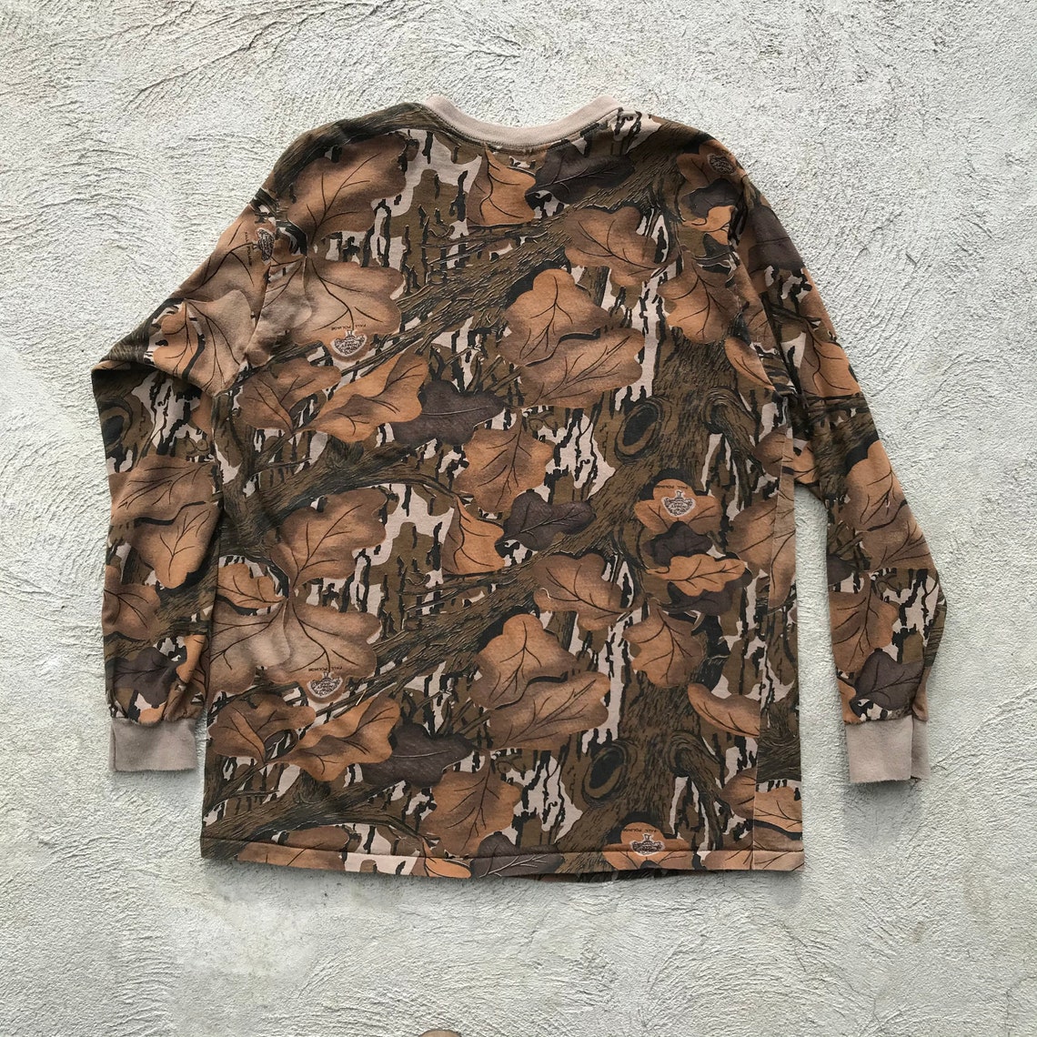 camo ringer tee