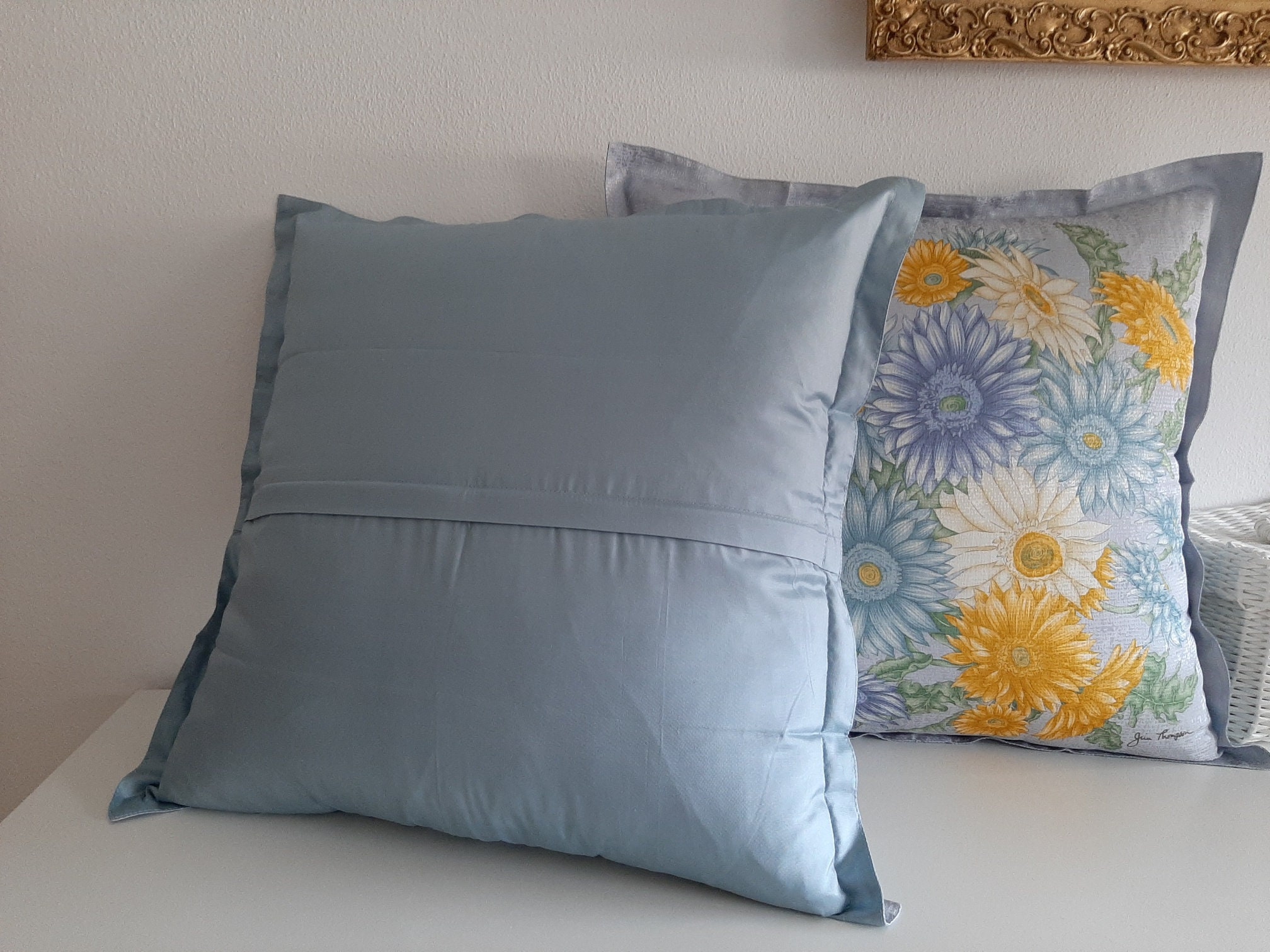 Pair of Jim Thompson Pillow Cover 100 silk printed Etsy