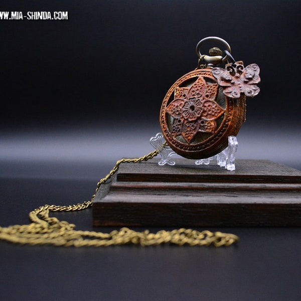 Pocketwatch "Rusty Butterfly"