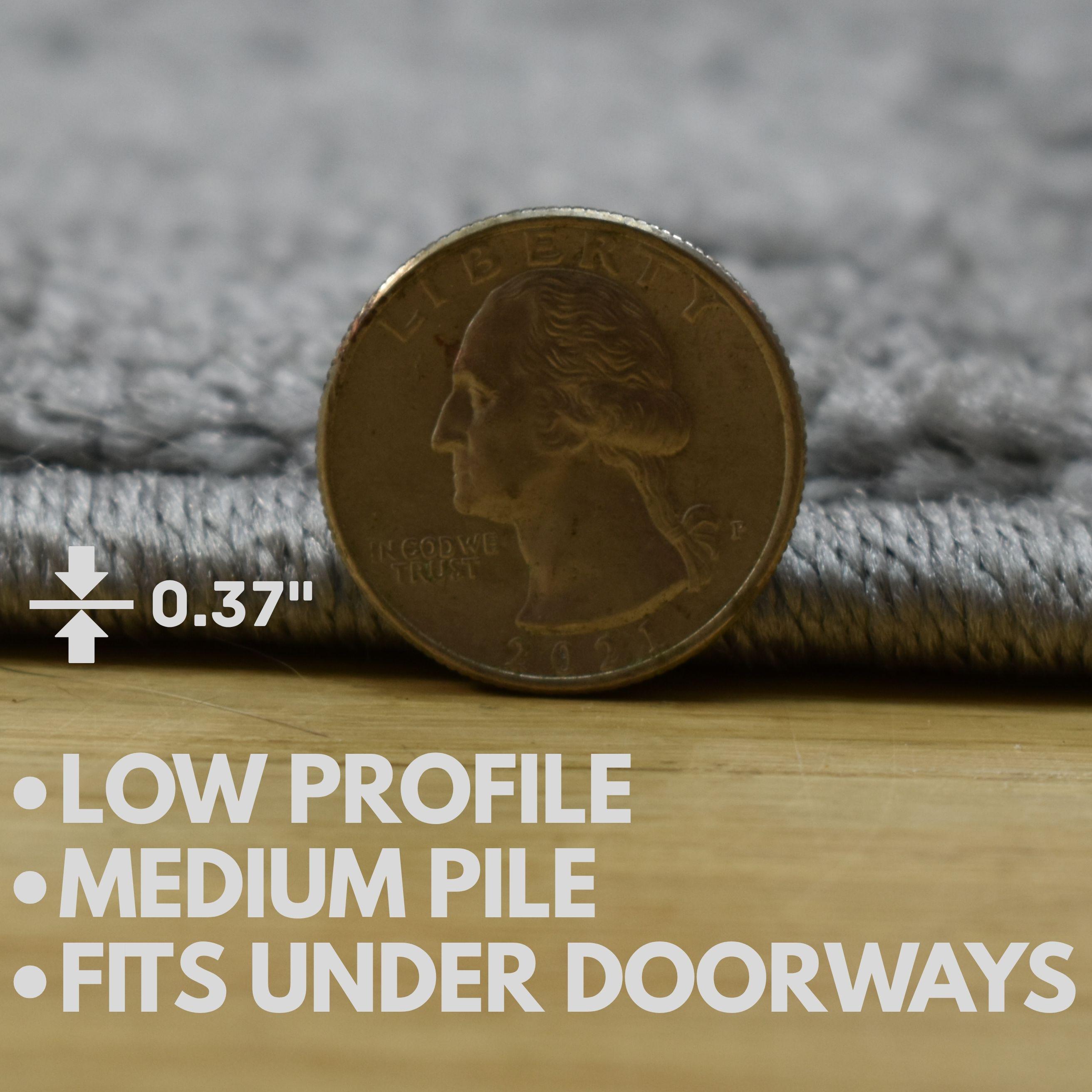 Integrated Rugs Custom Length Non-slip Runner Rug | Integrated Rubber Back - Pet Safe ...
