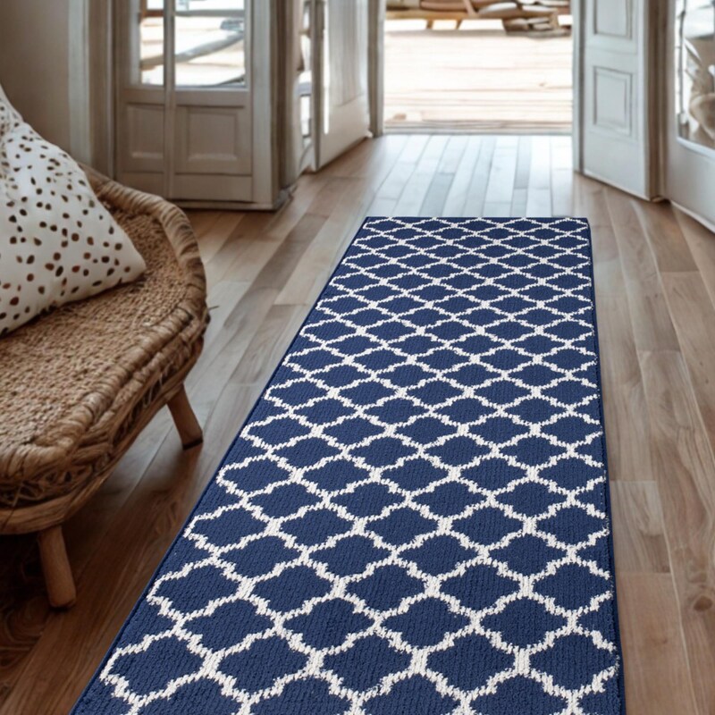Navy Grey and Orange Rugs - Etsy