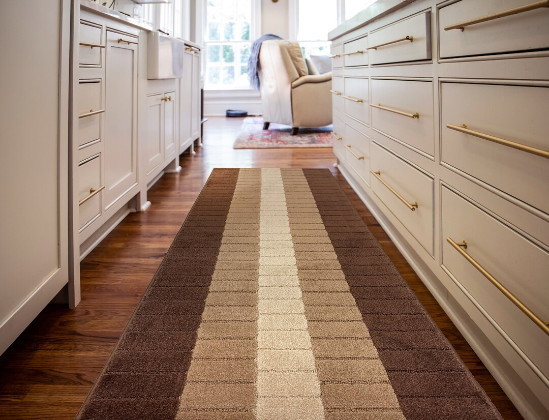 Non Skid Indoor Custom Size Hallway Runner Rug by the Foot ,modern ...