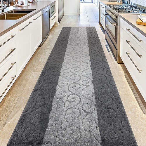 New Utility Cushion Vinyl Runner Kitchen Hallway Carpet Mat Cut To Measure 