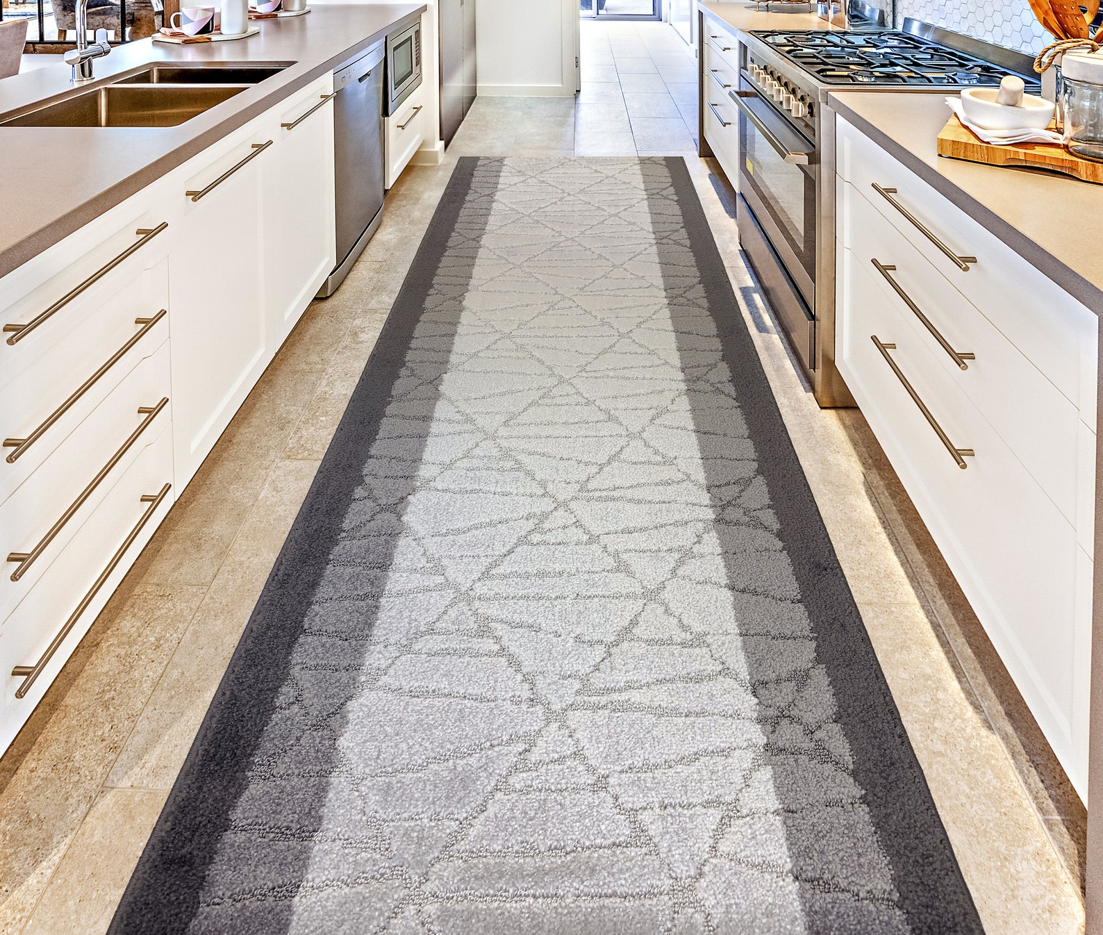 Custom Size Carpet Runner Non Skid Rubber Backed Long Wide Etsy