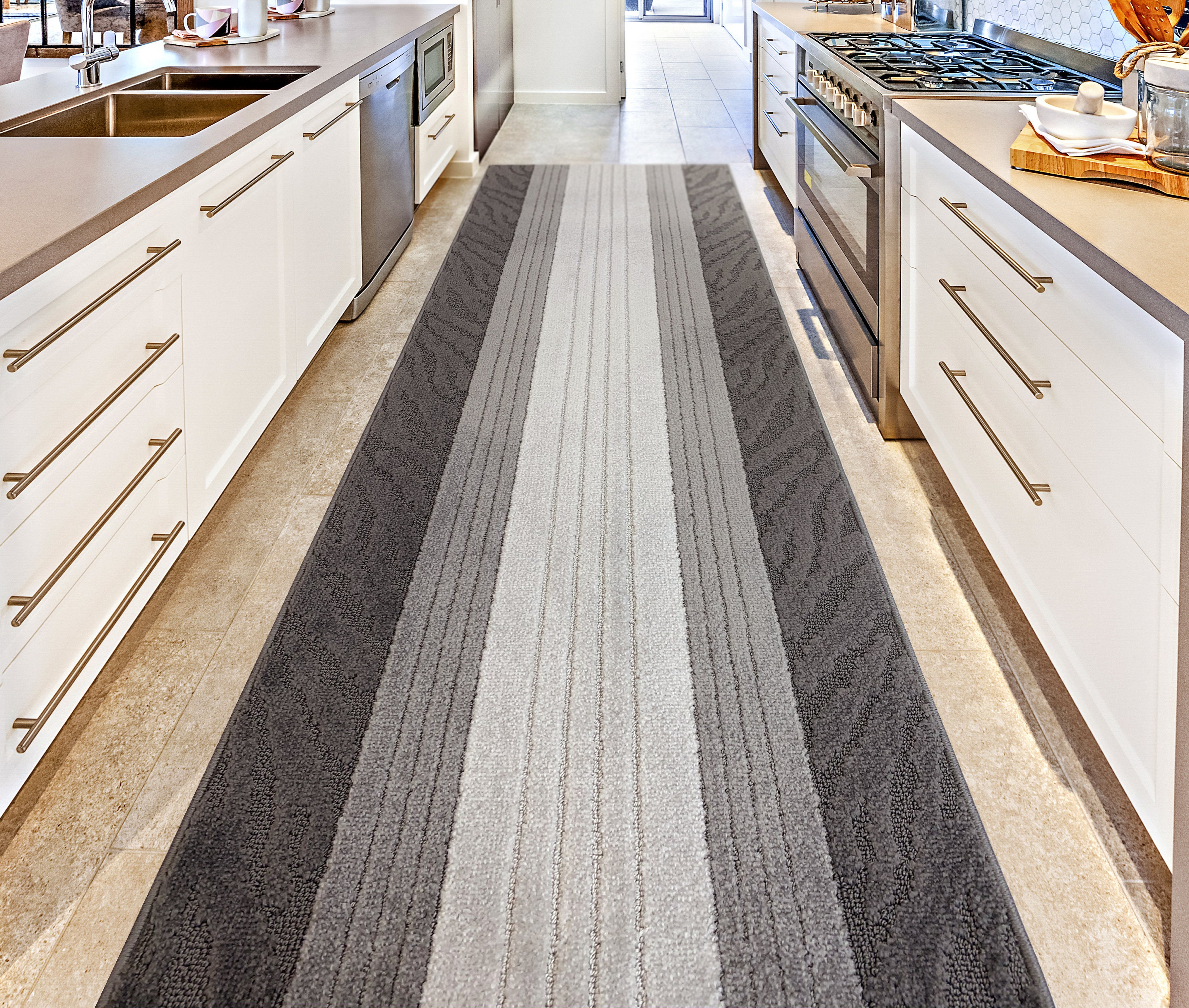 runner in galley kitchen