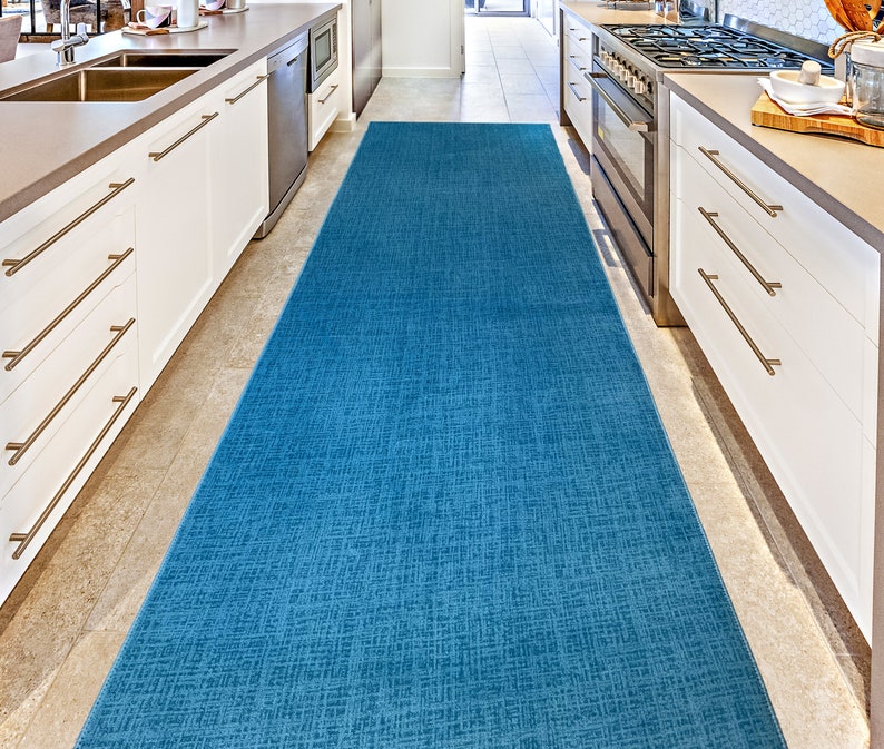 Carpet Runner Rug for Narrow HALLWAY ENTRYWAY KITCHEN Low Etsy