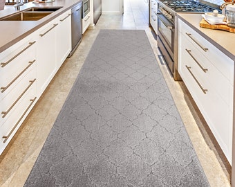 Custom Size Hallway Runner Rug ,27-inch WIDTH X Your Choice of LENGHTH,Slip-Skid Resistant Rubber Back,Home Decor Custom Carpet Runner Rugs