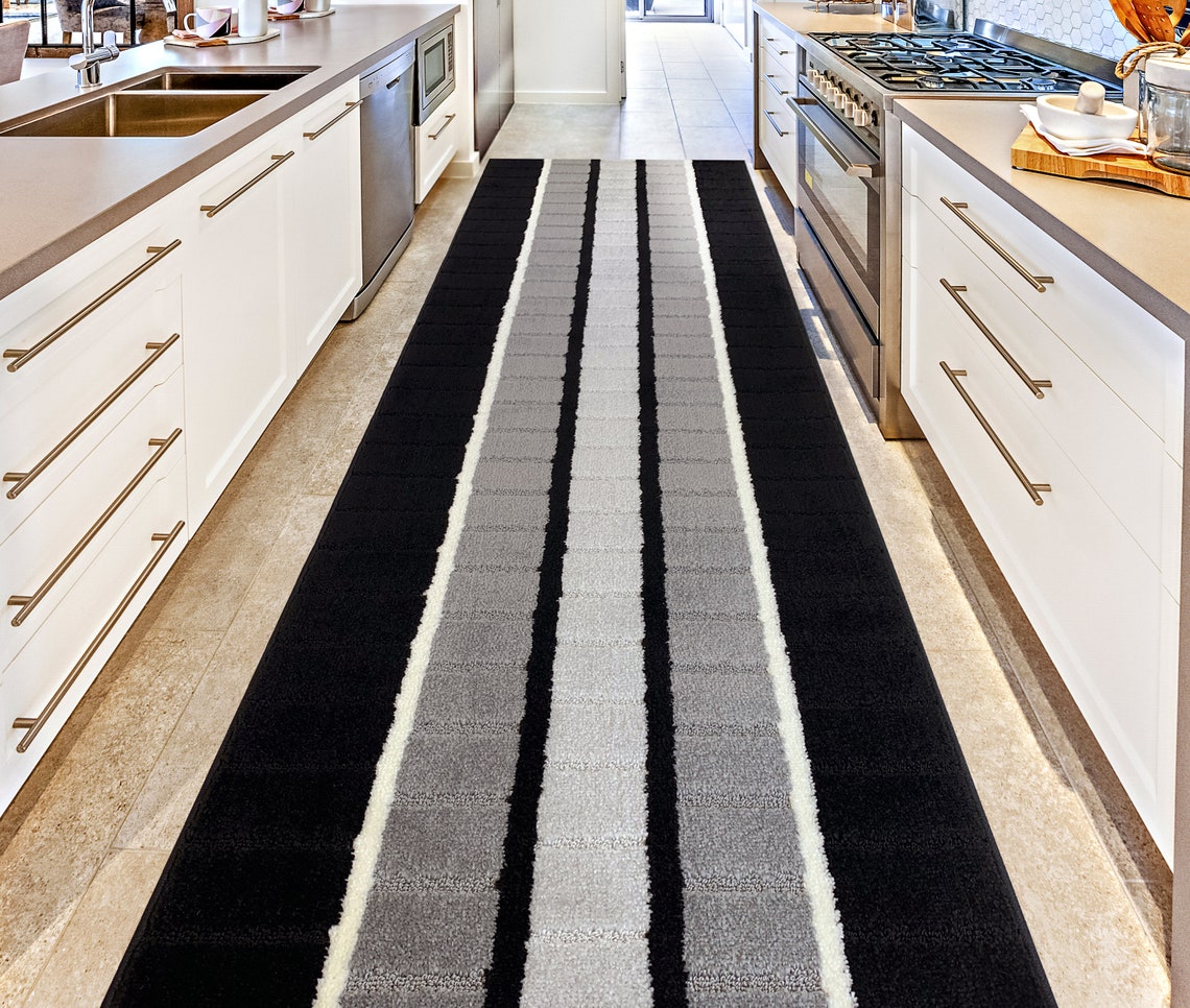 Extra Wide Modern Indoor Carpet Runner Rug for Hallway Etsy UK