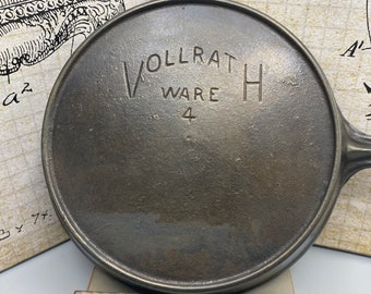 Iron history cast vollrath Enamelware, vintage