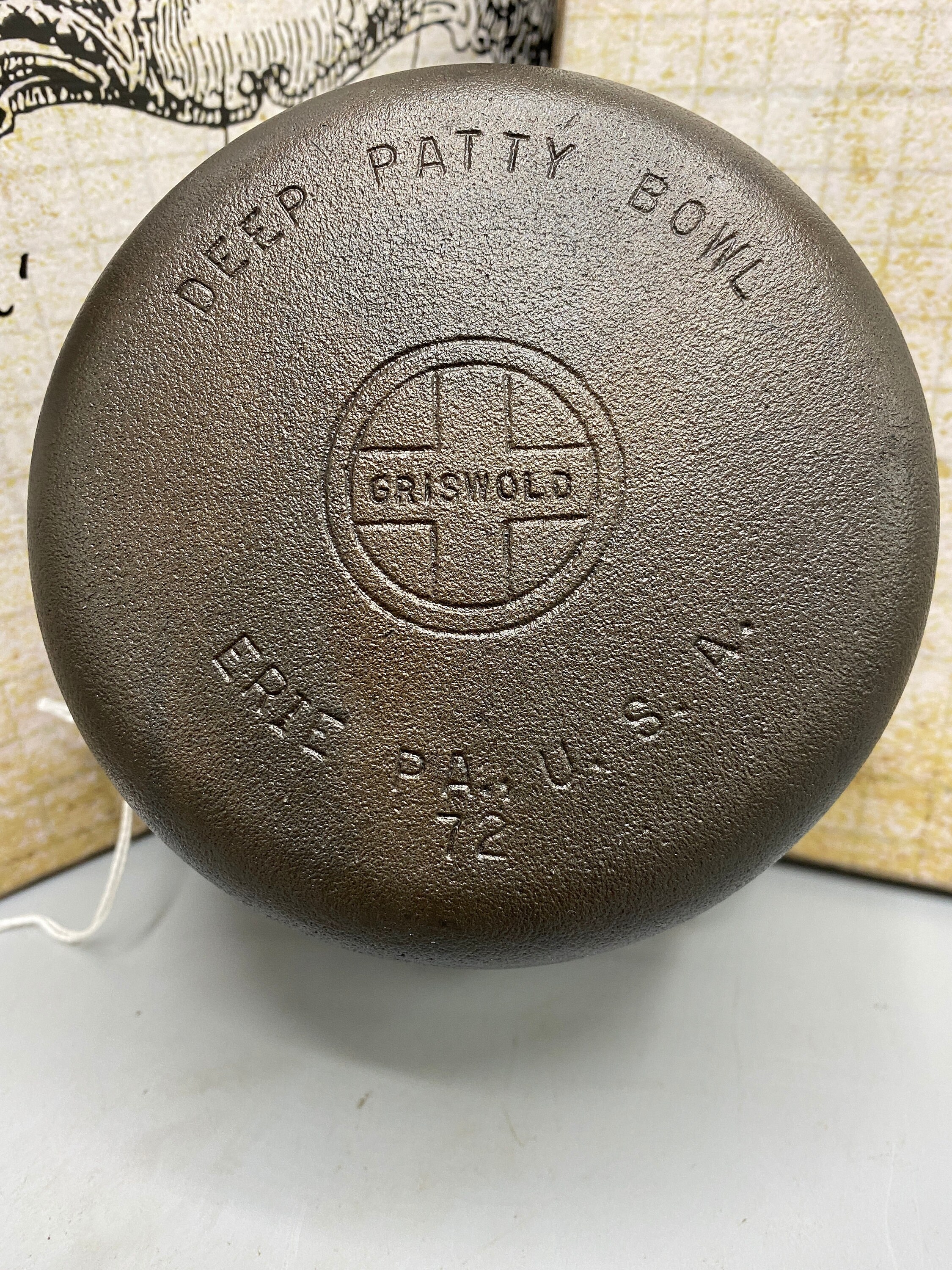 Griswold 72 Deep Patty Bowl. C.1940s1950s Etsy