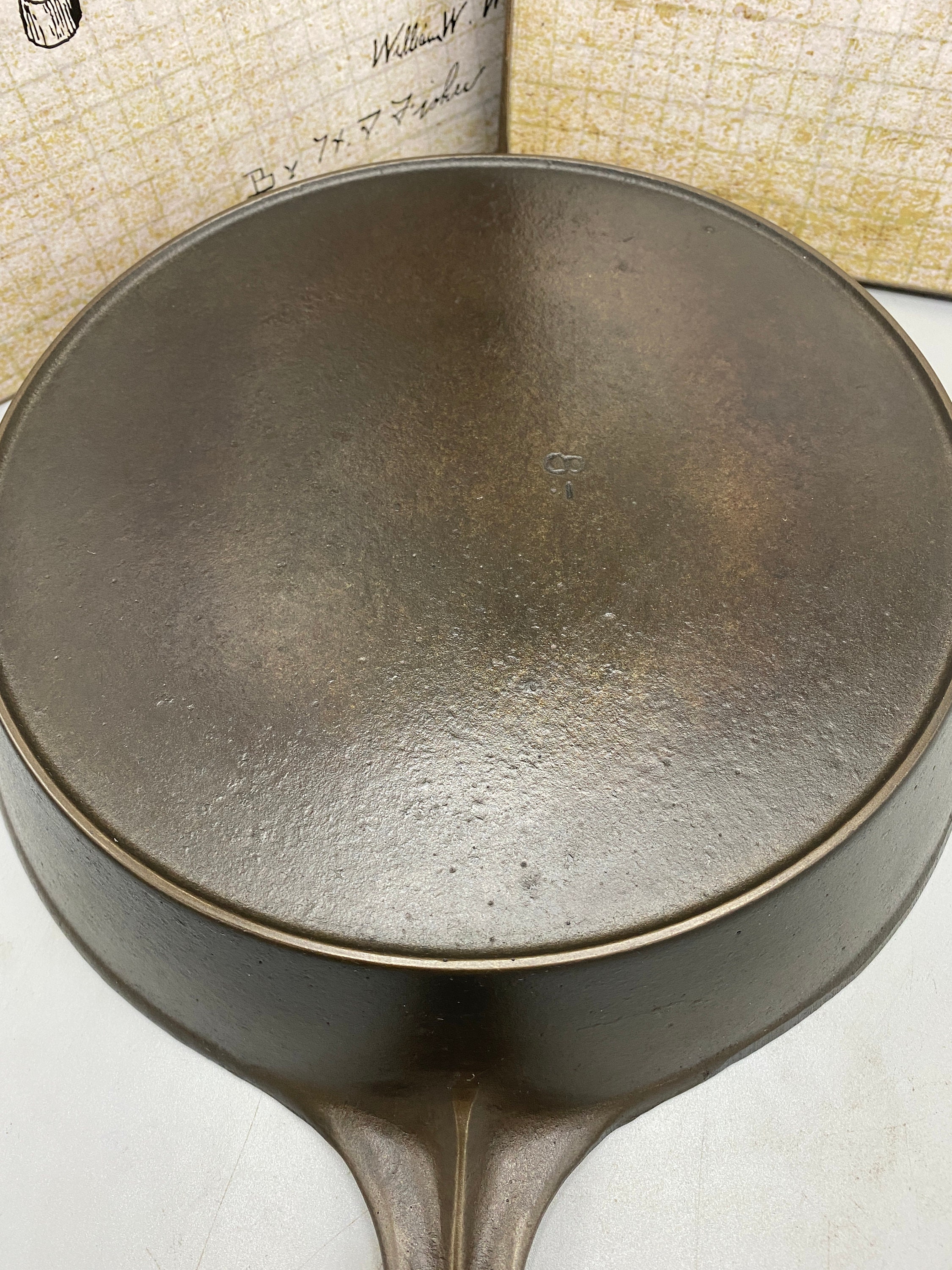 Vintage Unmarked #1 Heat Ring Large Cast Iron Skillet – Standpipe Antiques