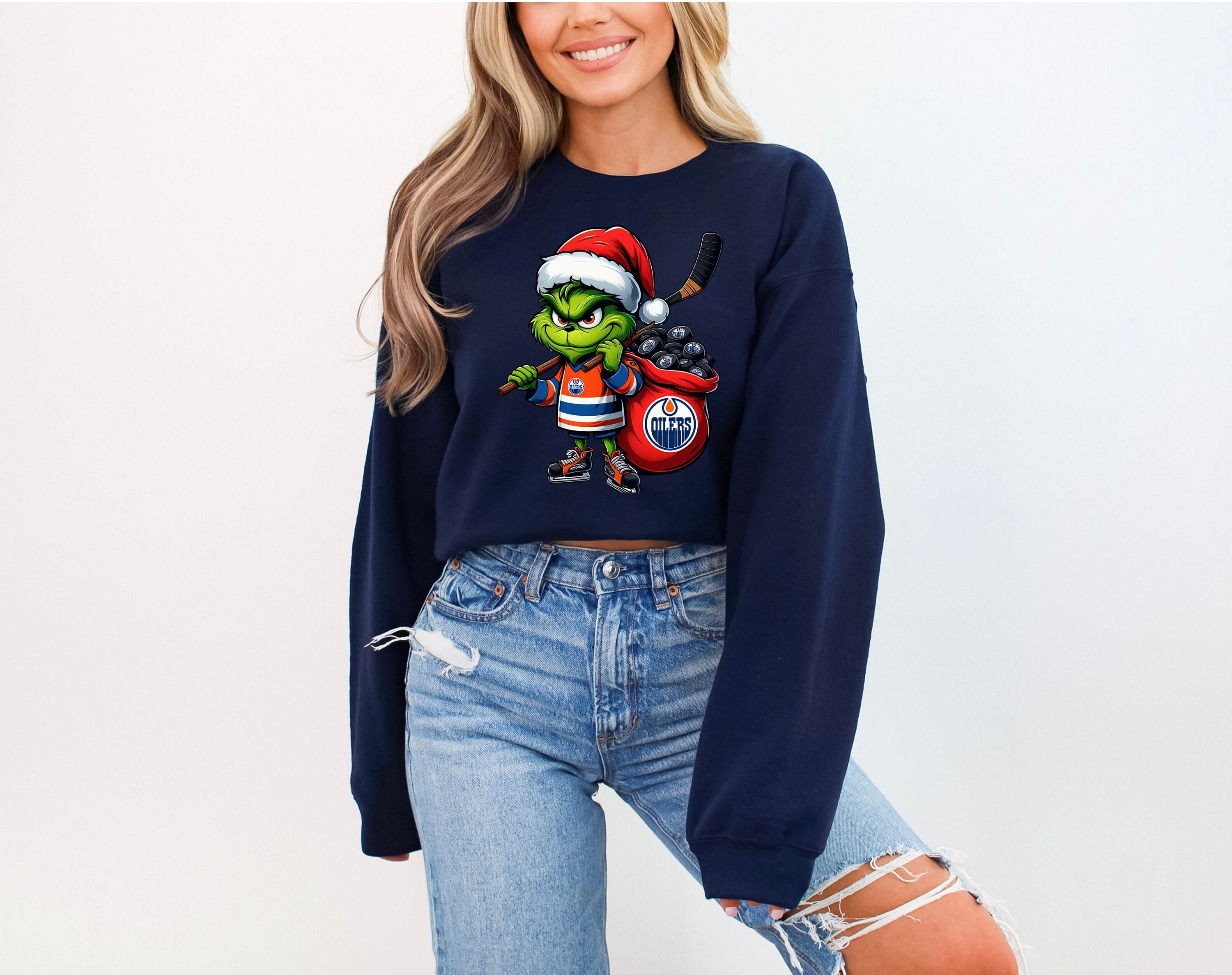 Edmonton Oilers Ugly Sweater Etsy
