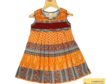 kalamkari dress for baby