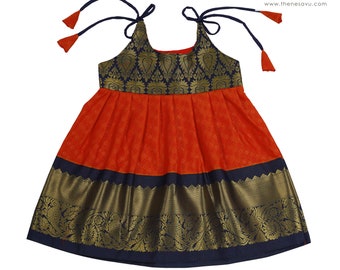 pattu frock for baby girl