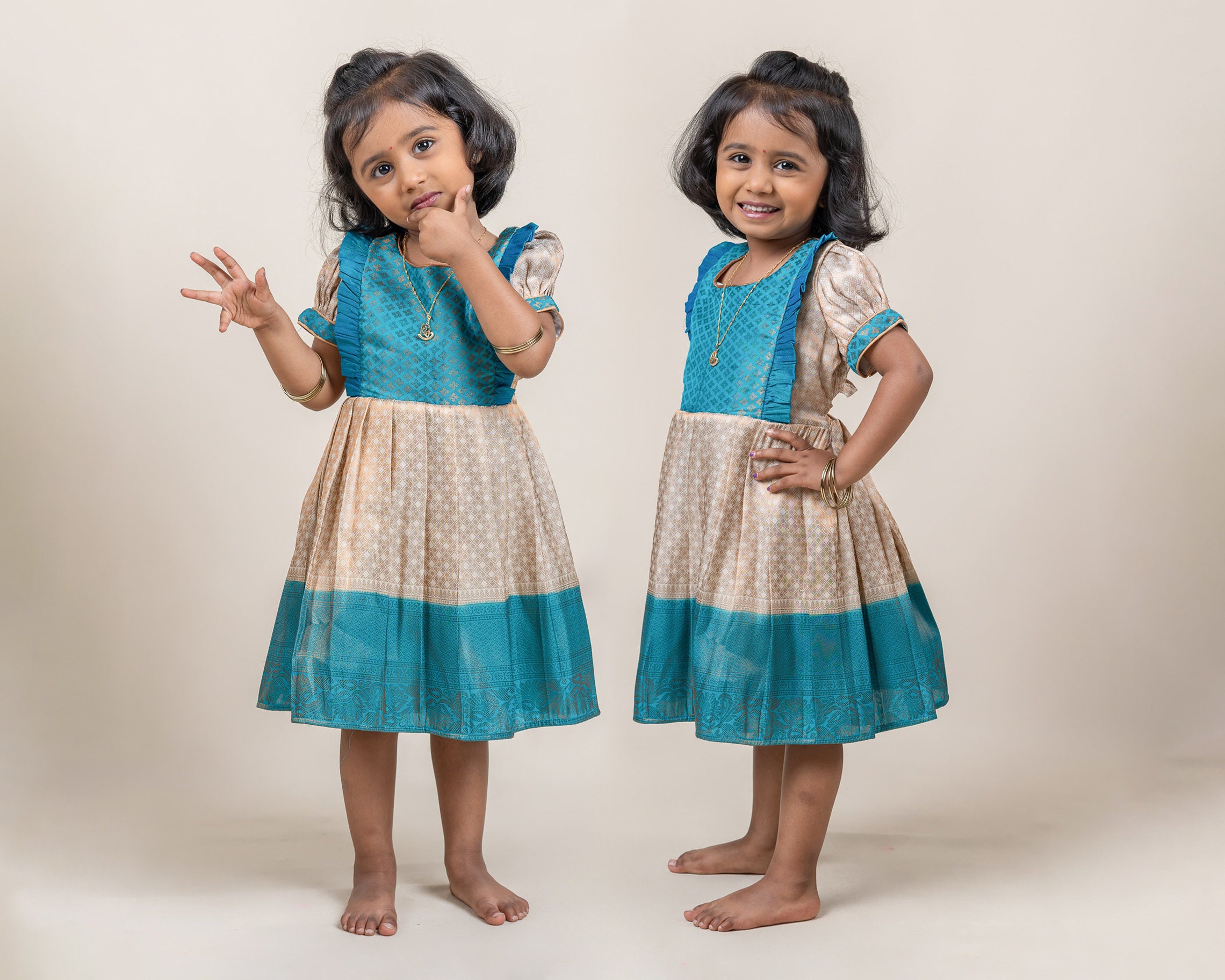 Baby pattu deals frocks