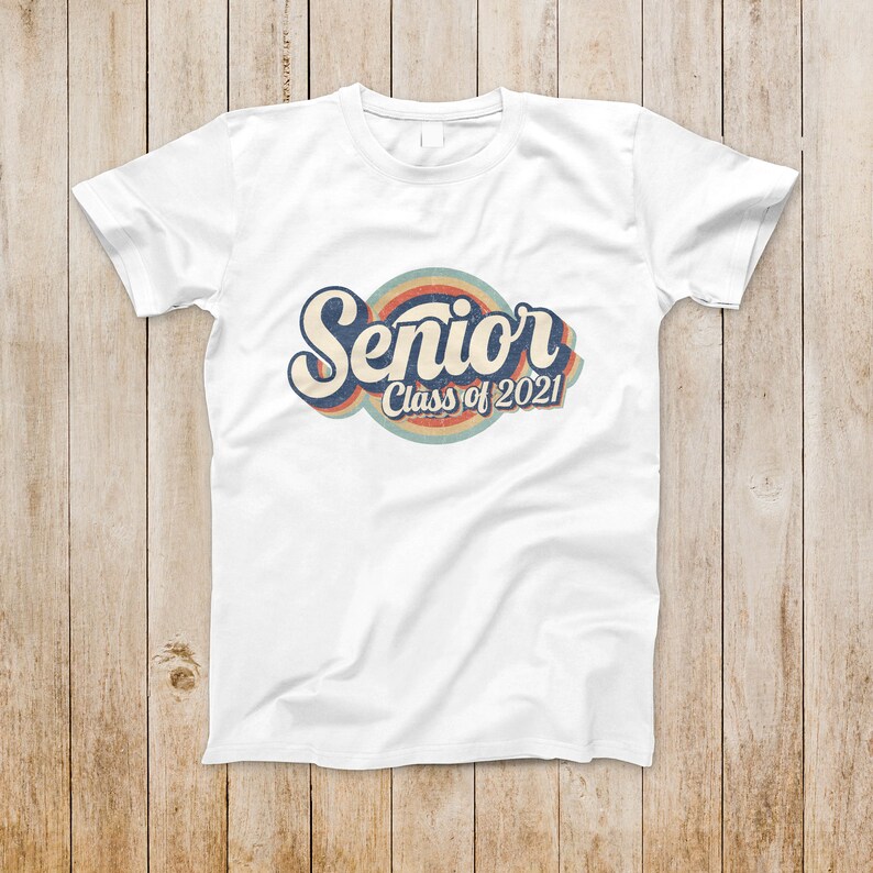Download Retro Vintage Senior Class Of 2021 Png Sublimation | Etsy