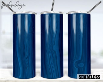 Rustic Wood Grain Seamless 20oz Skinny Tapered & Straight Tumbler Sublimation, Waterslide Digital Design Full Tumbler Wrap Png Download