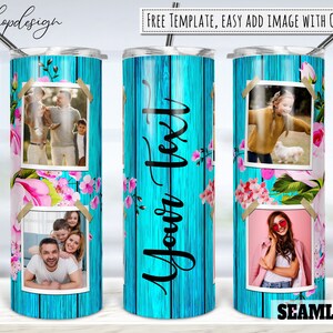 Bloem houtnerf fotolijst 20oz skinny taps toelopende en rechte tuimelaar sublimatie, waterglijbaan digitaal ontwerp volledige tuimelaar wrap png downloaden