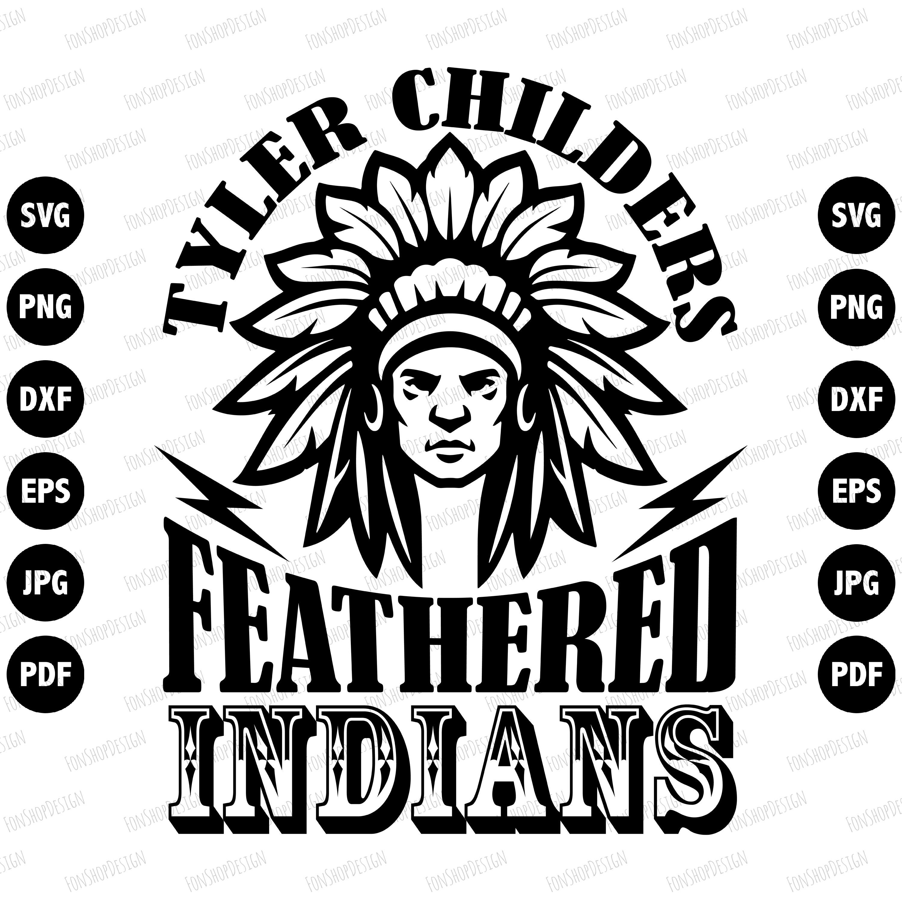 Download Tyler Childers Feathered Indians Svg Country Music Svg Svg Etsy