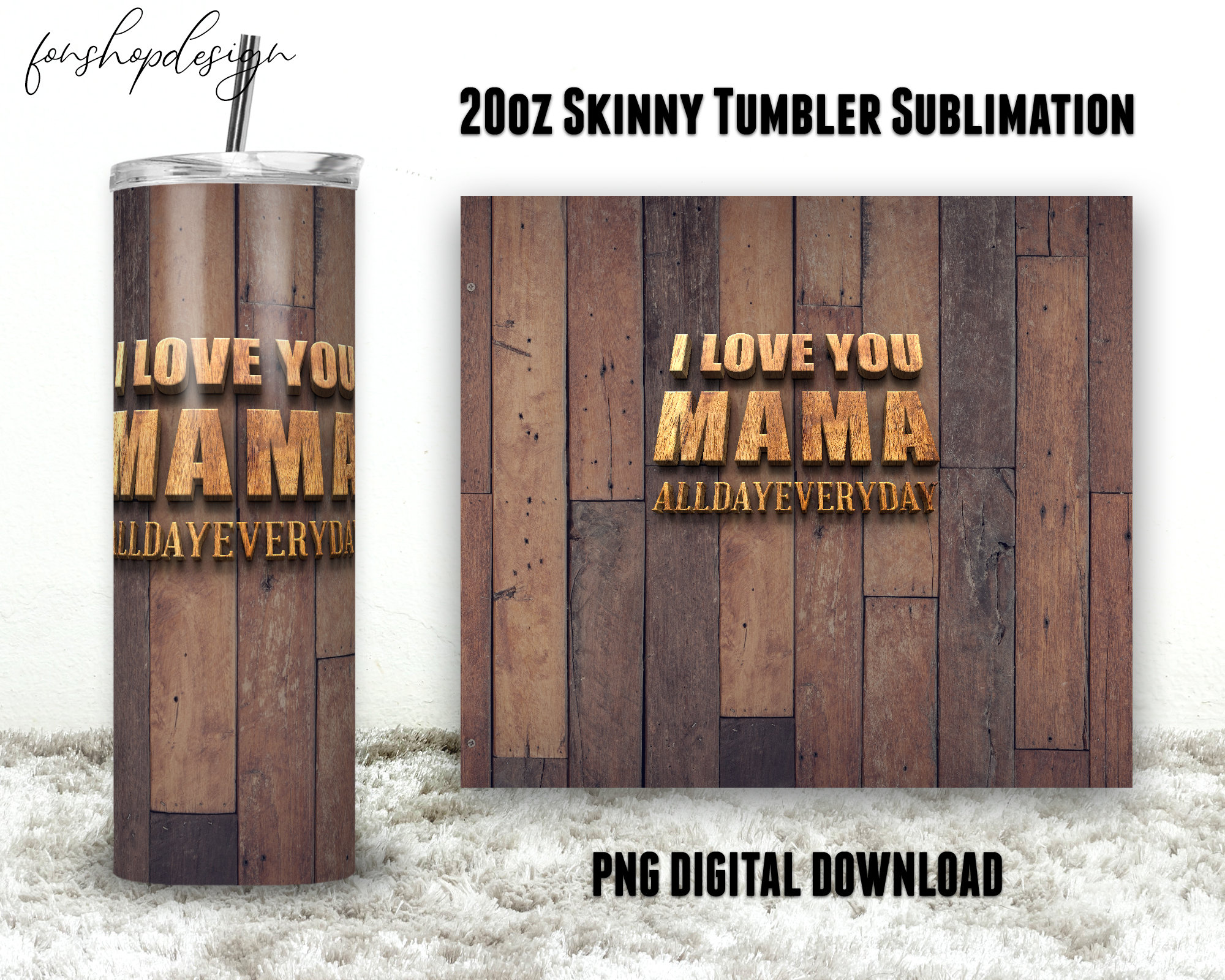 Mama Tumbler – Tulle + Timber