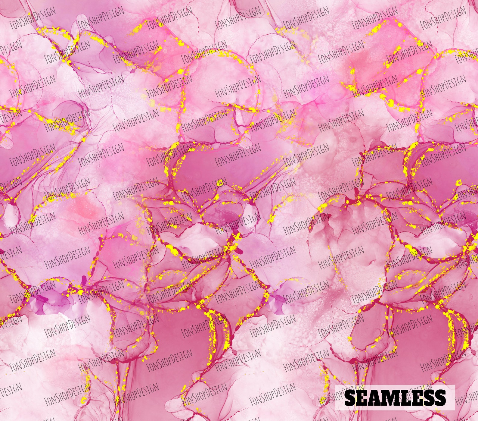 Pink Glitter Alcohol Ink Seamless 20oz Skinny Tapered & Etsy