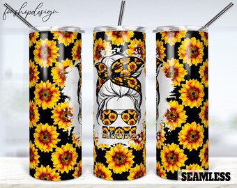 I Love You Mom Seamless Tumbler, 20 Oz Tumbler, Skinny Tumbler, Tapered & Straight, Sublimation Graphics, Digital Download, Wrap Png Designs