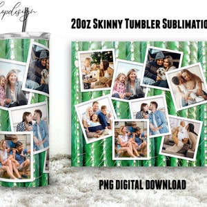 Cactus Plant Aquarel Foto Fotolijst Tumbler, 20 Oz Tumbler, Skinny Tumbler, Sublimatie Graphics, Digitale Download, Wrap Png Design
