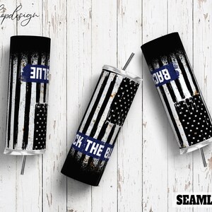 Gift for mom back the blue thin line police officer