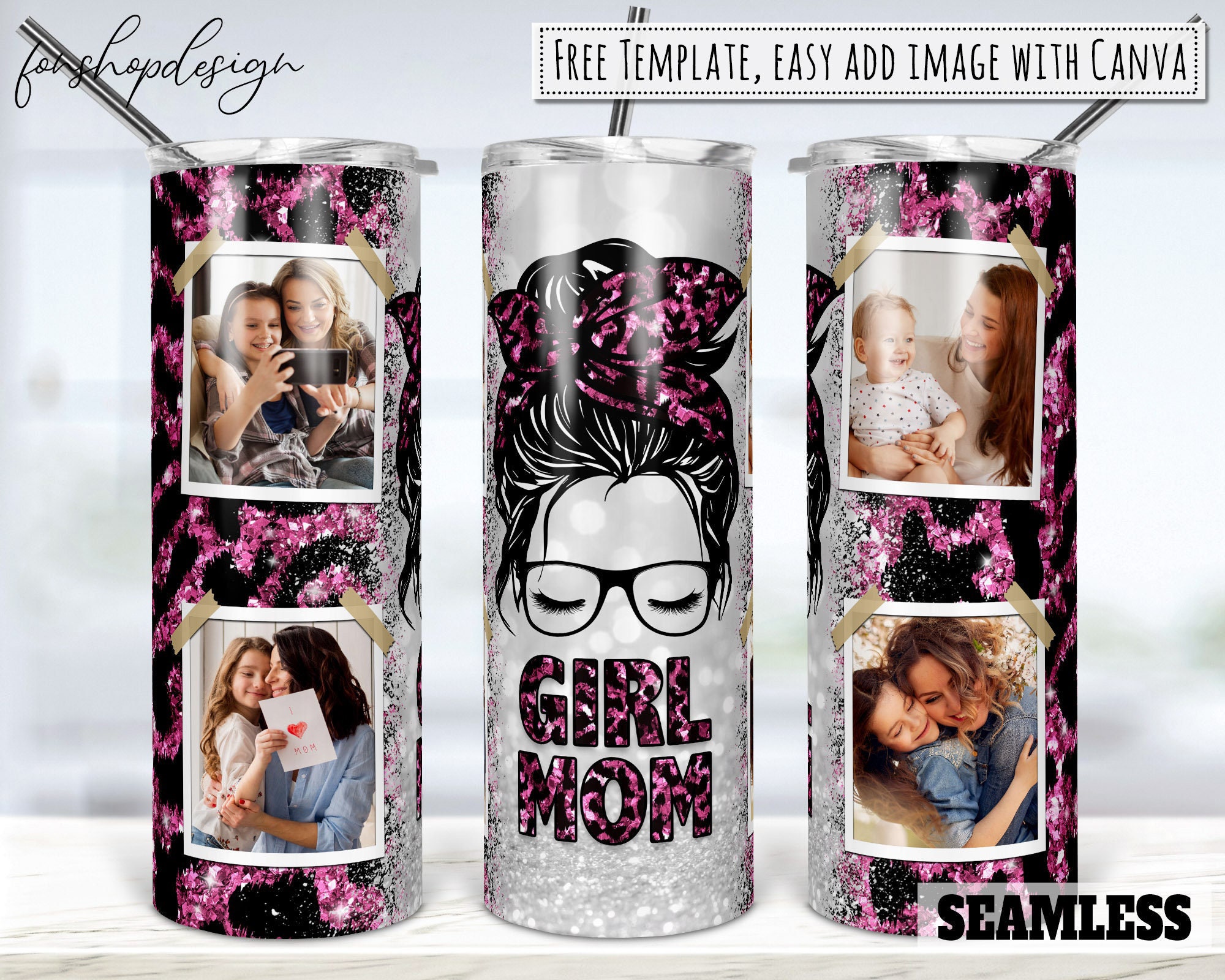Shimmer Mom Life Tumbler, Leopard Mom Cup, Mom Christmas Gift, Leopard – DM  Crafting By Dulce