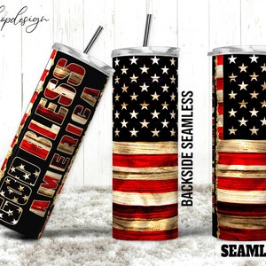 God bless america graphic design