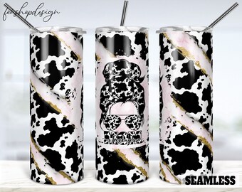 I Love You Mom Seamless Tumbler, 20 Oz Tumbler, Skinny Tumbler, Tapered & Straight, Sublimation Graphics, Digital Download, Wrap Png Designs