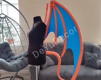 charizard costume, Bat Wings, Cosplay Wings Costume, Dragon Wings, Demon Wings, Cosplay Wings, Halloween Costume, charizard wings