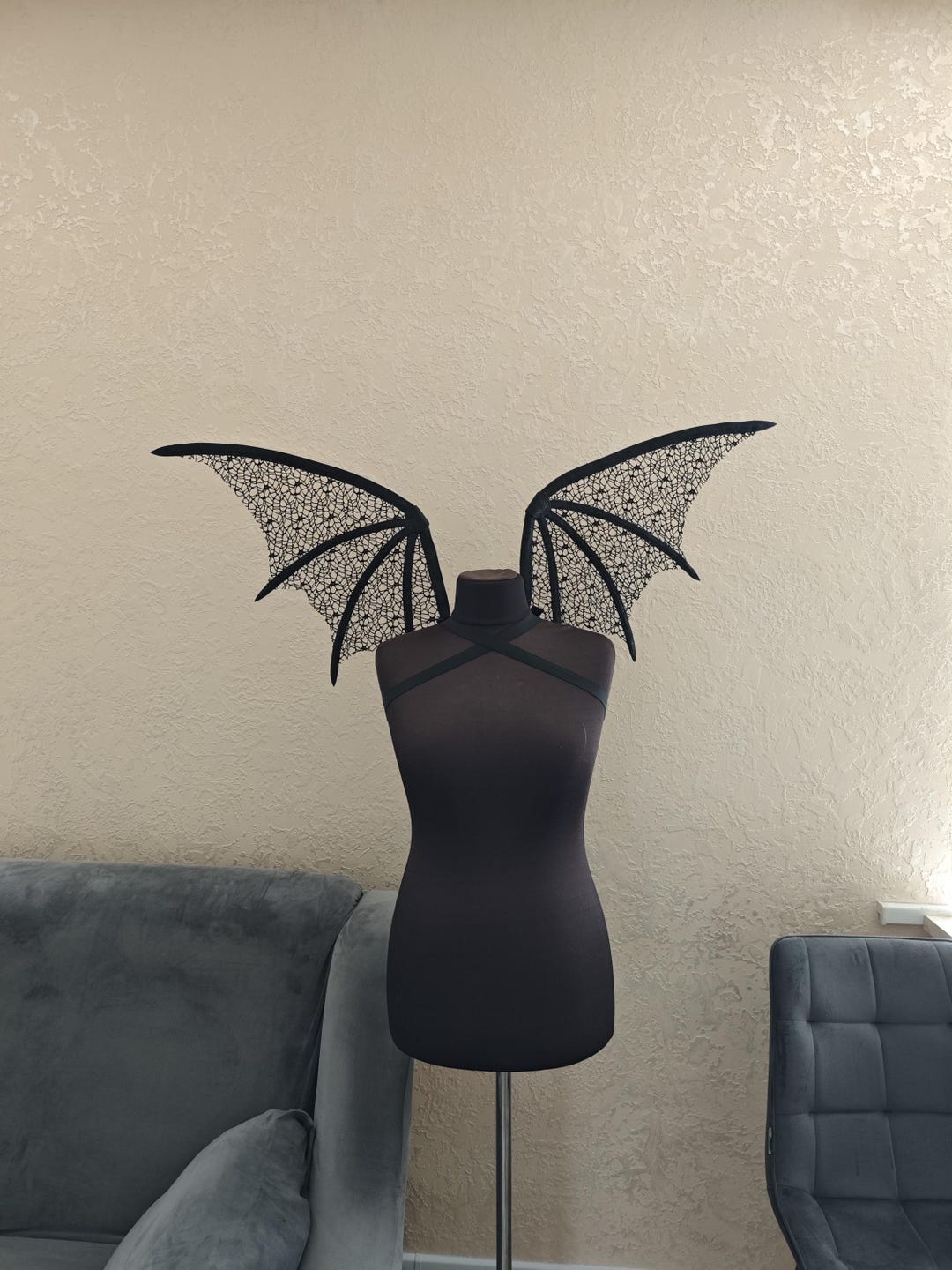 Bat Wings Costume, Cosplay Wings Costume, Vampire Costume, Demon Wings — free download