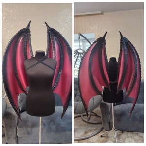 Halloween Costume Wings Bat Wings Cosplay Dragon Etsy