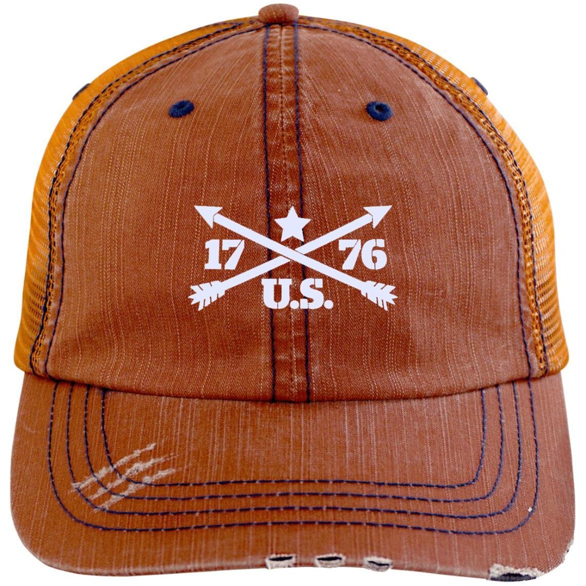 Vintage 1776 US hat cap Embroidery Dad Hat Embroidered Vintage Etsy