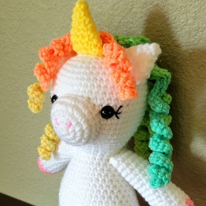 PDF Unicorn Amigurumi Crochet Pattern