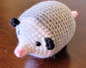 PDF Chubby Opossum Crochet Pattern
