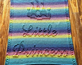 Modèle de couverture au crochet Little Princess Castle –– Modèle au crochet à téléchargement numérique instantané PDF UNIQUEMENT
