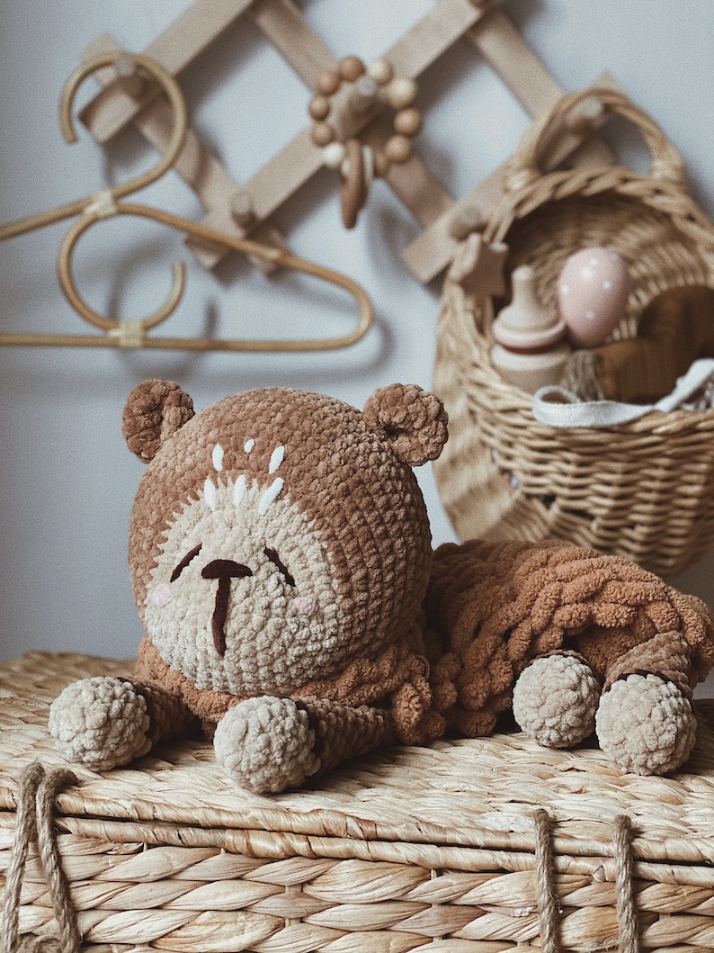 Plush teddy bear stuffed animal pajama bag unique plushies Etsy