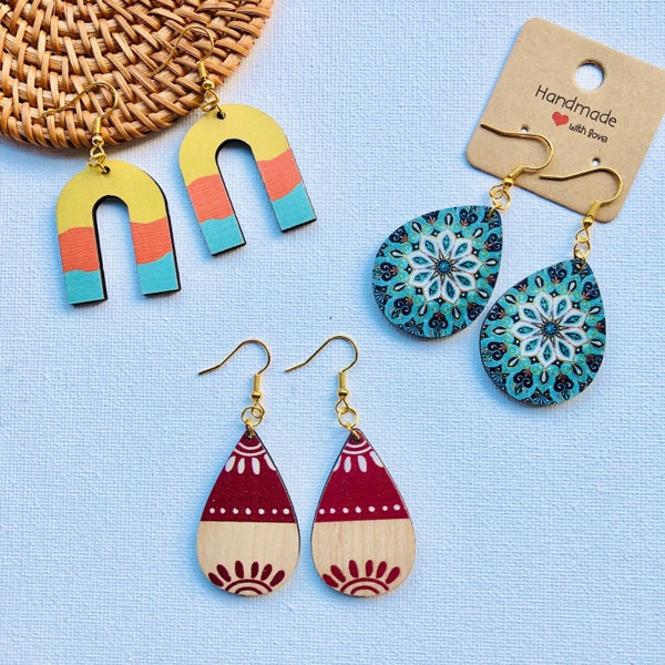 Unusual earrings etsy clearance